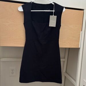 Everlane Elegant Black Mini Dress
